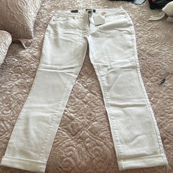 project indigo Pants - Project indigo white skinny jeans